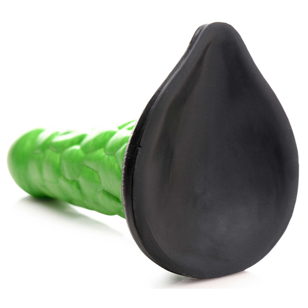 Creature Cocks Radioactive Reptile Thick Scaly Silicone Dildo 7.5" Anal Sex Toy