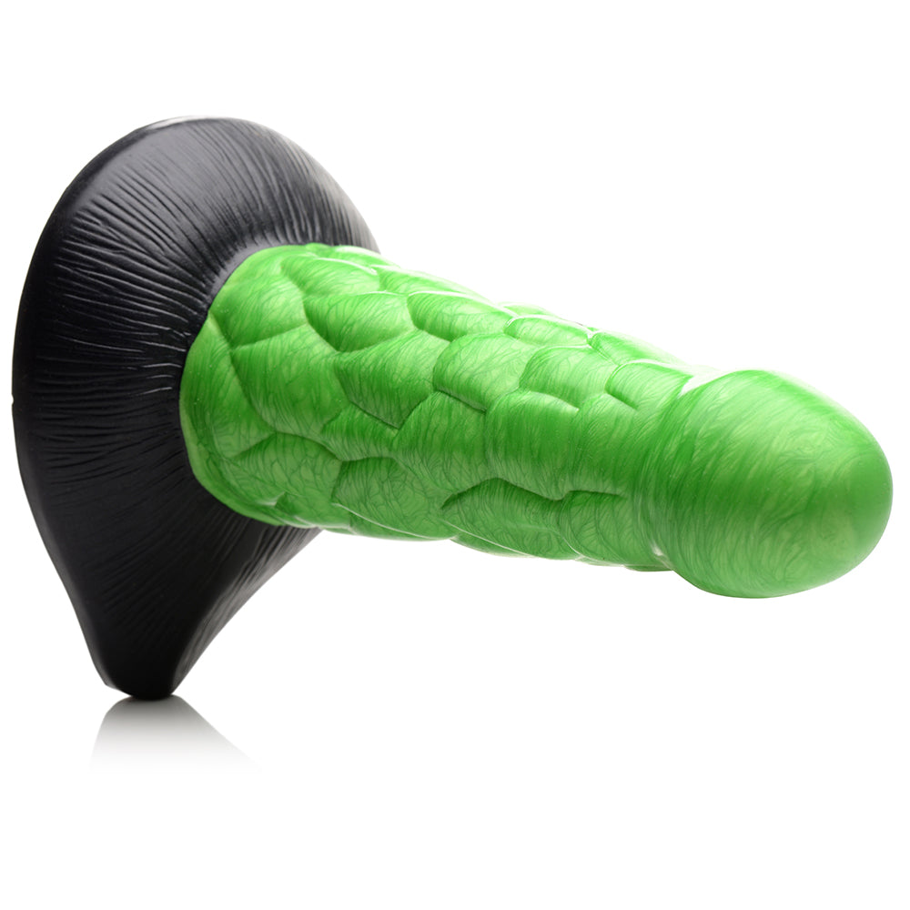 Creature Cocks Radioactive Reptile Thick Scaly Silicone Dildo 7.5" Anal Sex Toy