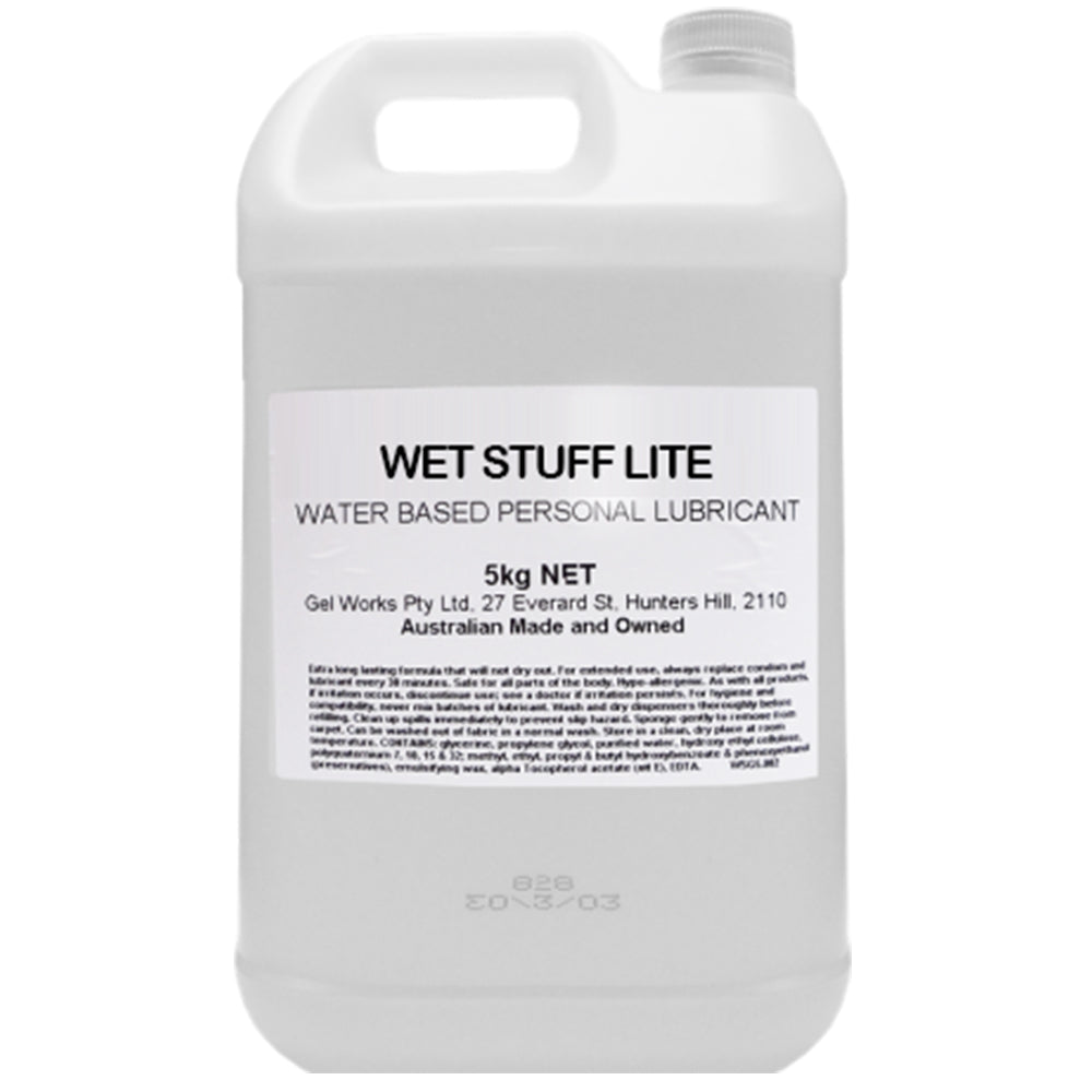 Wet Stuff Lite 5kg Personal Lubricant Water-Based Sex Lube