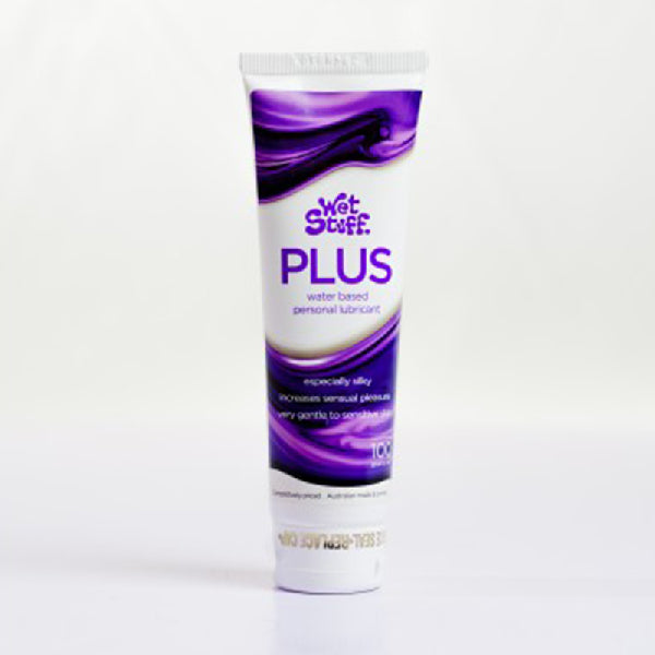 Wet Stuff Plus Lubricant Water-Based Personal Sex Lube 100g