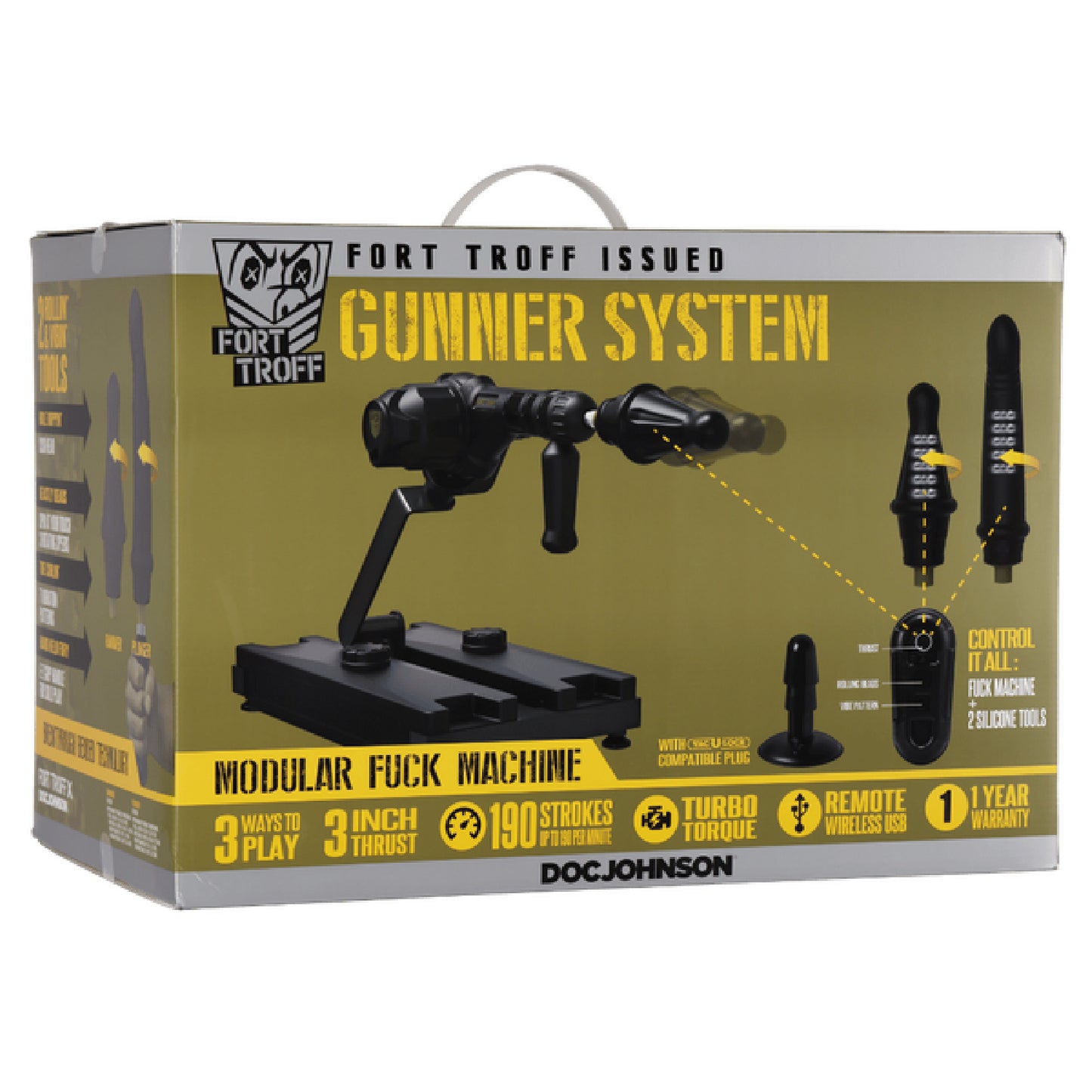 Gunner System - 3-In-1 Modular Fuck Machine