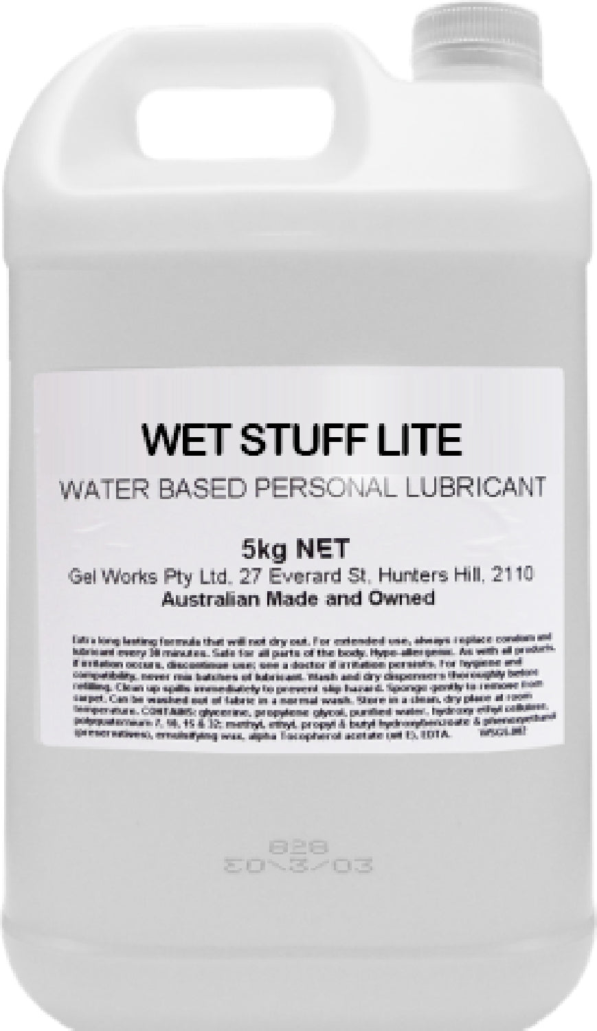 Wet Stuff Lite 90ml Personal Lubricant Water Based Sex Lube