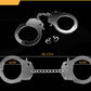 Fetish Pleasure Metal Hand Cuffs Silver