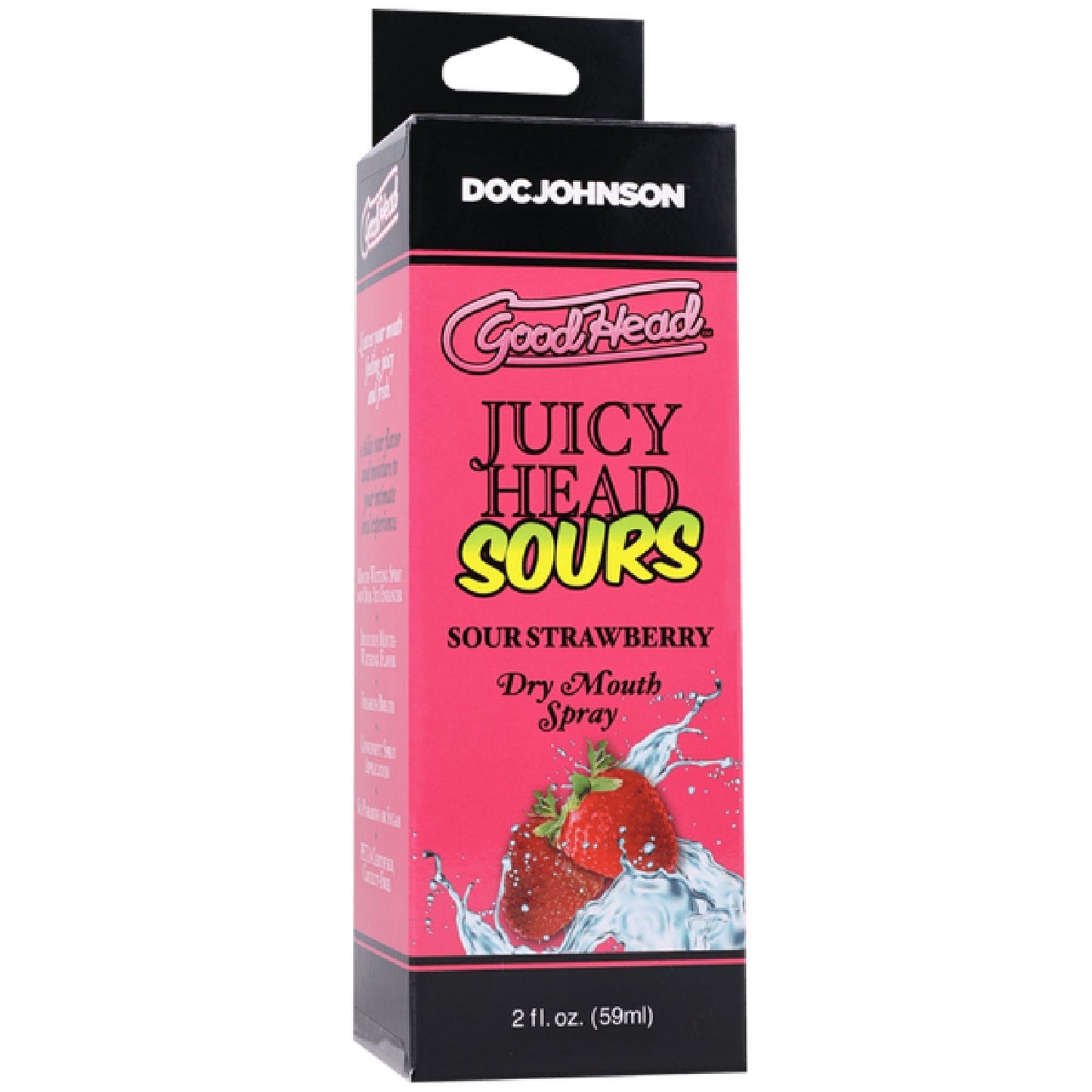 Juicy Head - Dry Mouth Spray - Sour Strawberry - 2 fl. oz.