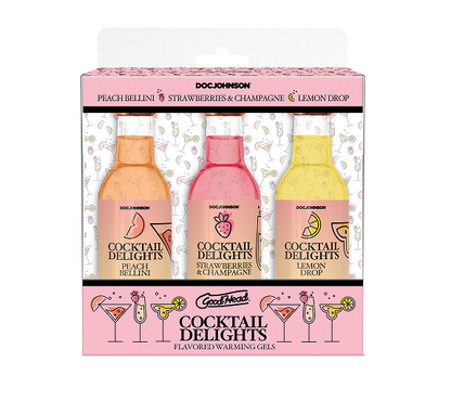 GoodHead - Cocktail Delights - Peach Bellini, Strawberries & Champagne...