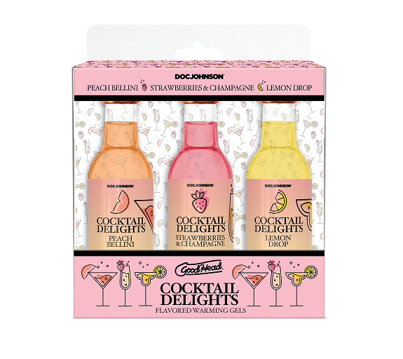 GoodHead - Cocktail Delights - Peach Bellini, Strawberries & Champagne...