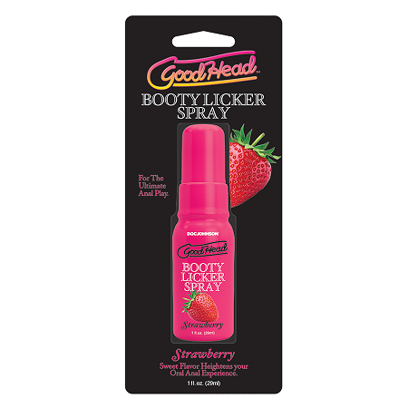 GoodHead - Booty Licker Spray - Strawberry - 1 fl. oz.