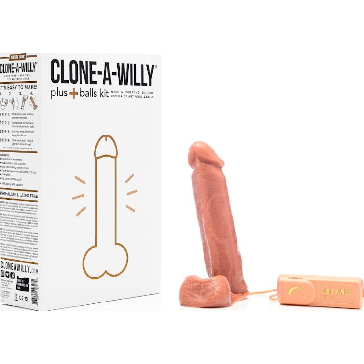 Clone a Willy Plus Balls Kit Medium