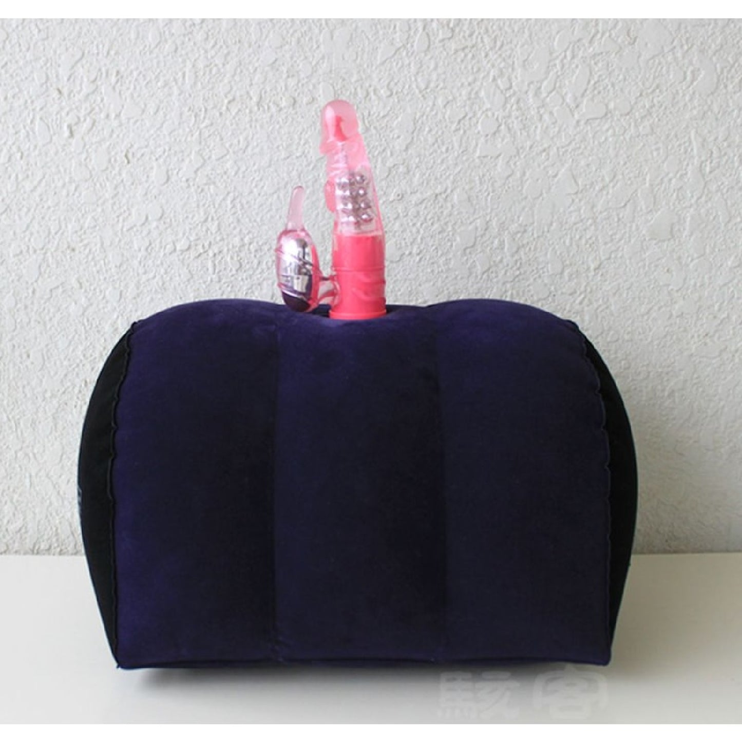 Inflatable Sex Positioning Half Dome Cushion with Toy Holder