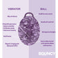 Bouncy Bliss Classic Inflatable Sit-On Vibrator