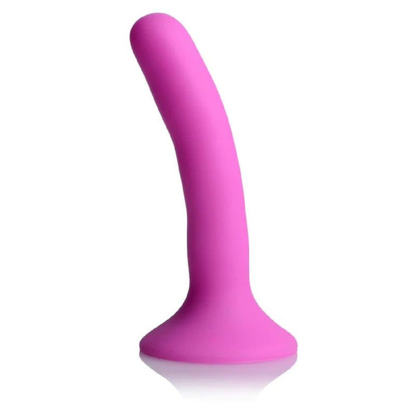 Pink Silicone Strap-On Dildo Small