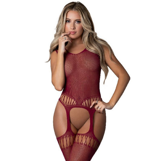 Alexia Body Stocking Burgundy