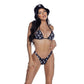 PlayBoy Aqua Bunny 2 Pc Bikini Set