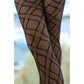 Shadowline Geo Fishnet Tights Black