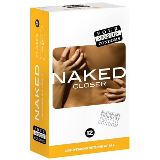 Four Seasons Naked Closer Condoms 12 Pack