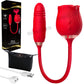 2-in-1-Rose Clitoral Sucker Vibrator