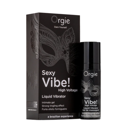 Orgie Sexy Vibe! High Voltage Liquid Vibrator 15 ml