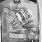 Stainless Steel Chastity Cage With Silicone Urethral Plug