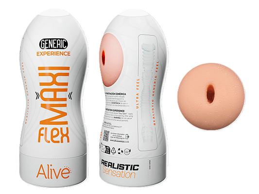 ALIVE Generic MAXI FLEX Flesh Masturbator size L