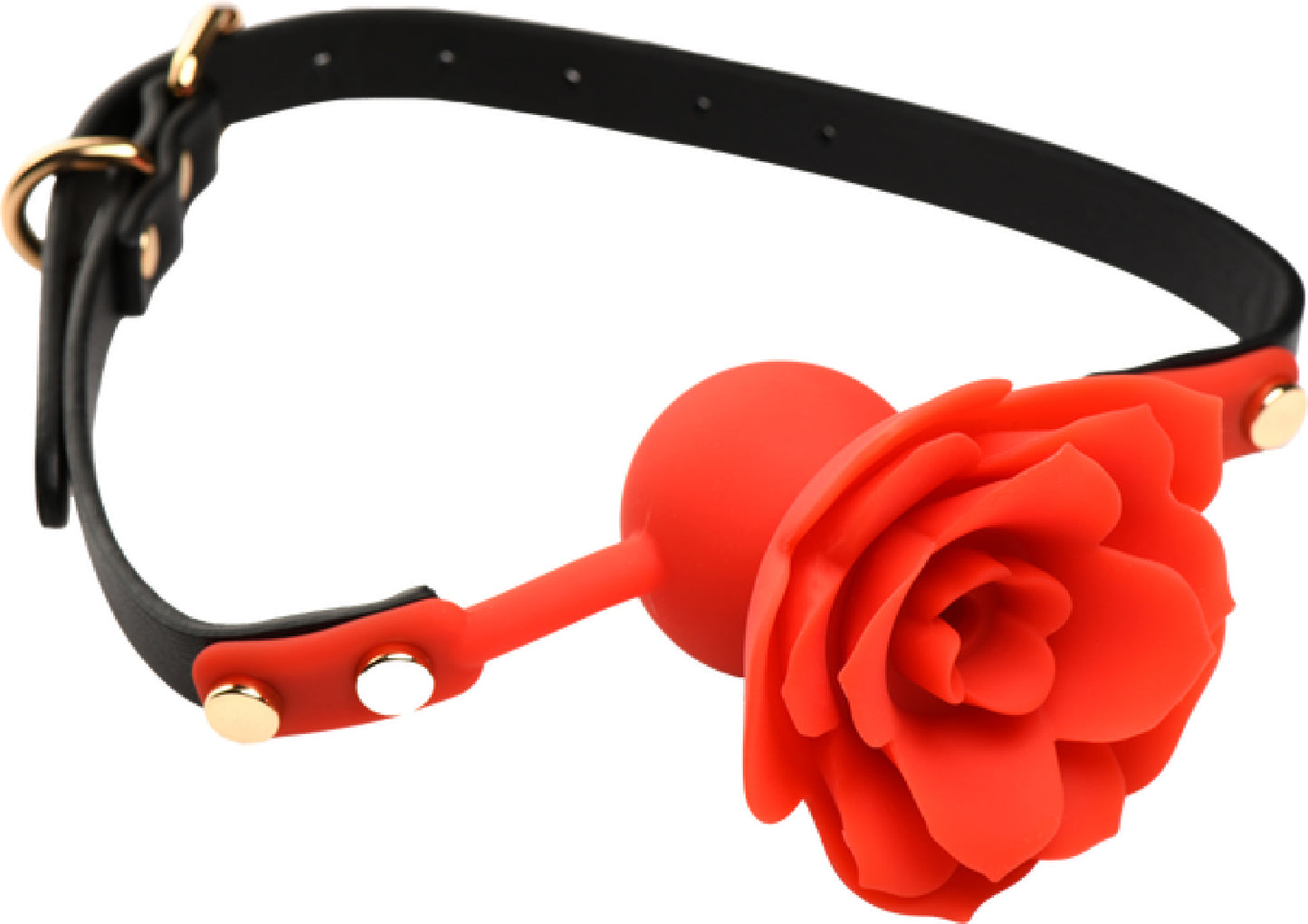 Blossom Gag Silicone Rose Gag