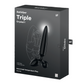 Satisfyer Triple Crystal 1 black