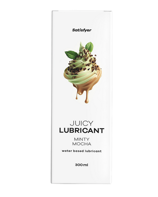 Satisfyer Juicy Lubricant, 300ml  Minty Mocha