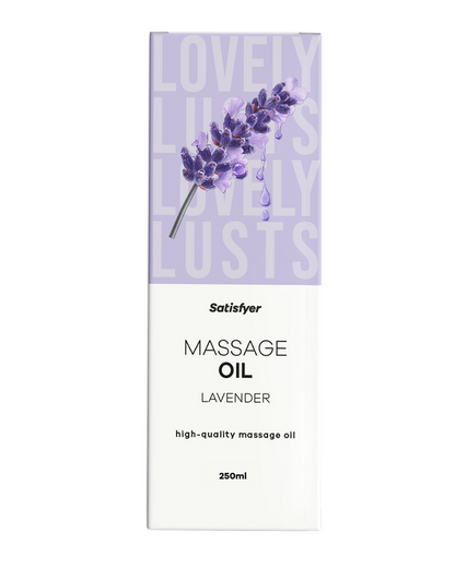 Satisfyer Massage Oil, 250ml Lavender