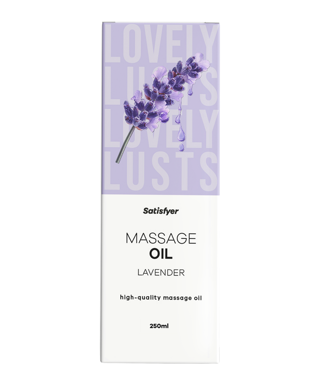 Satisfyer Massage Oil, 250ml Lavender