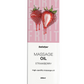 Satisfyer Massage Oil, 250ml Strawberry
