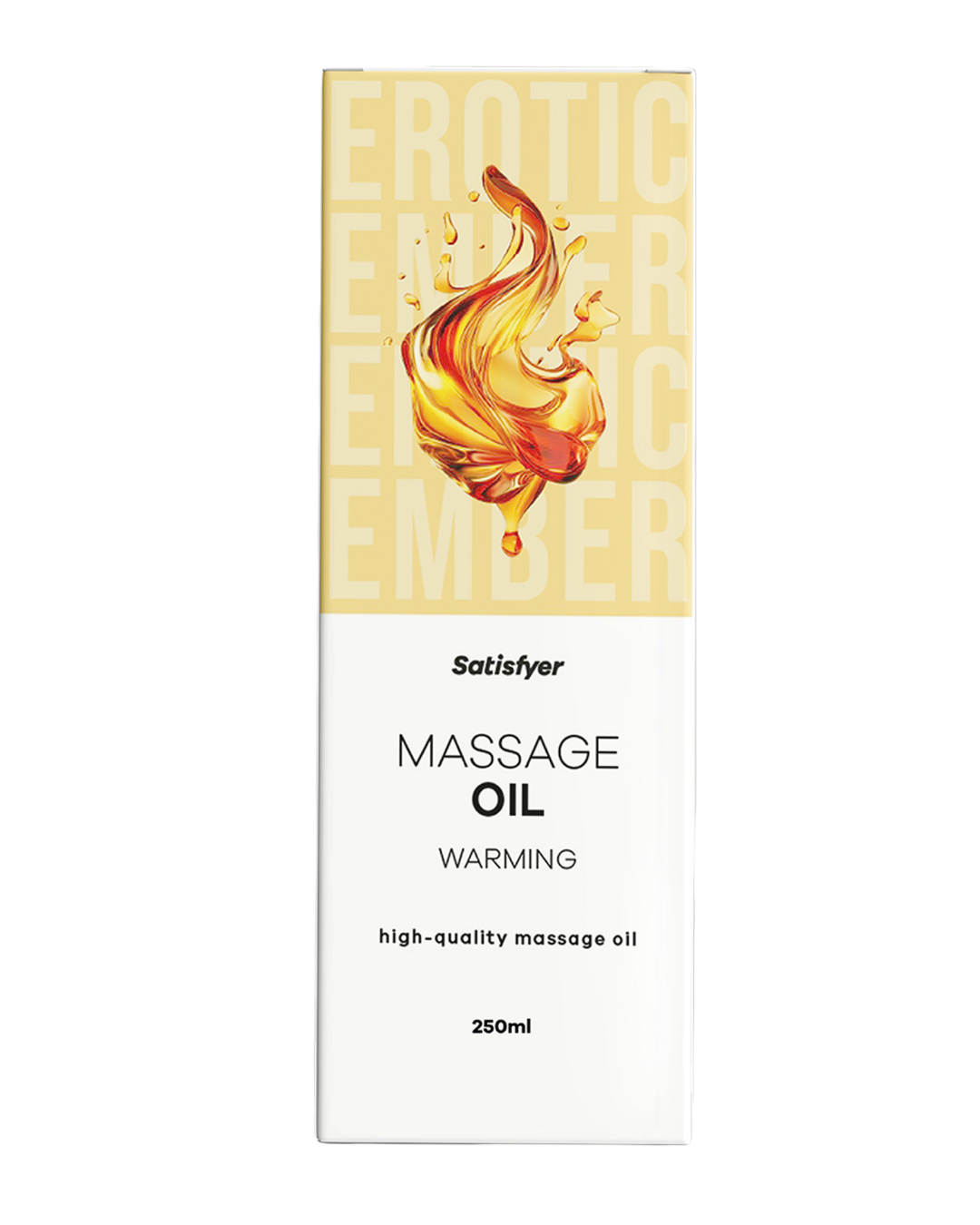 Satisfyer Massage Oil, 250ml Warming