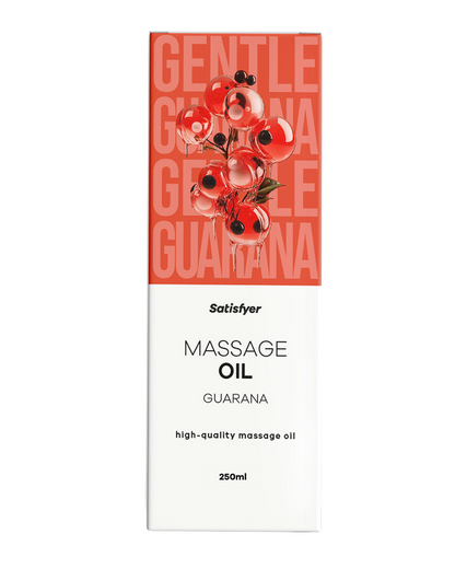 Satisfyer Massage Oil, 250ml Guarana