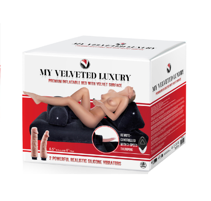 MY VELVETED LUXURY  INFLATABLE BED & THRUSTING MACHINE