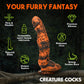 Creature Cocks Sabretooth Silicone Dildo 11.3" Giant Suction Cup Dong Sex Toy