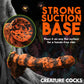 Creature Cocks Sabretooth Silicone Dildo 11.3" Giant Suction Cup Dong Sex Toy