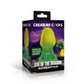 Creature Cocks Eye of the Dragon Silicone Butt Plug - Green