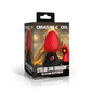 Creature Cocks Eye of the Dragon Silicone Butt Plug - Red