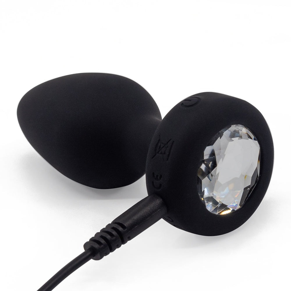 Ashella Vibes  Jewel Remote Control Butt Plug Small