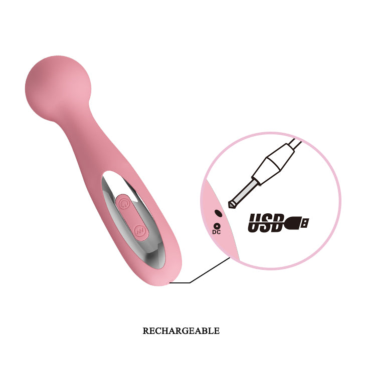 Vibrator Soft Pink "Cornelius" 150mm