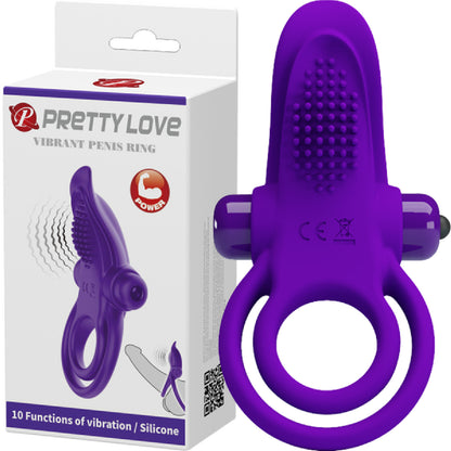 Vibrant Penis Ring (Black)