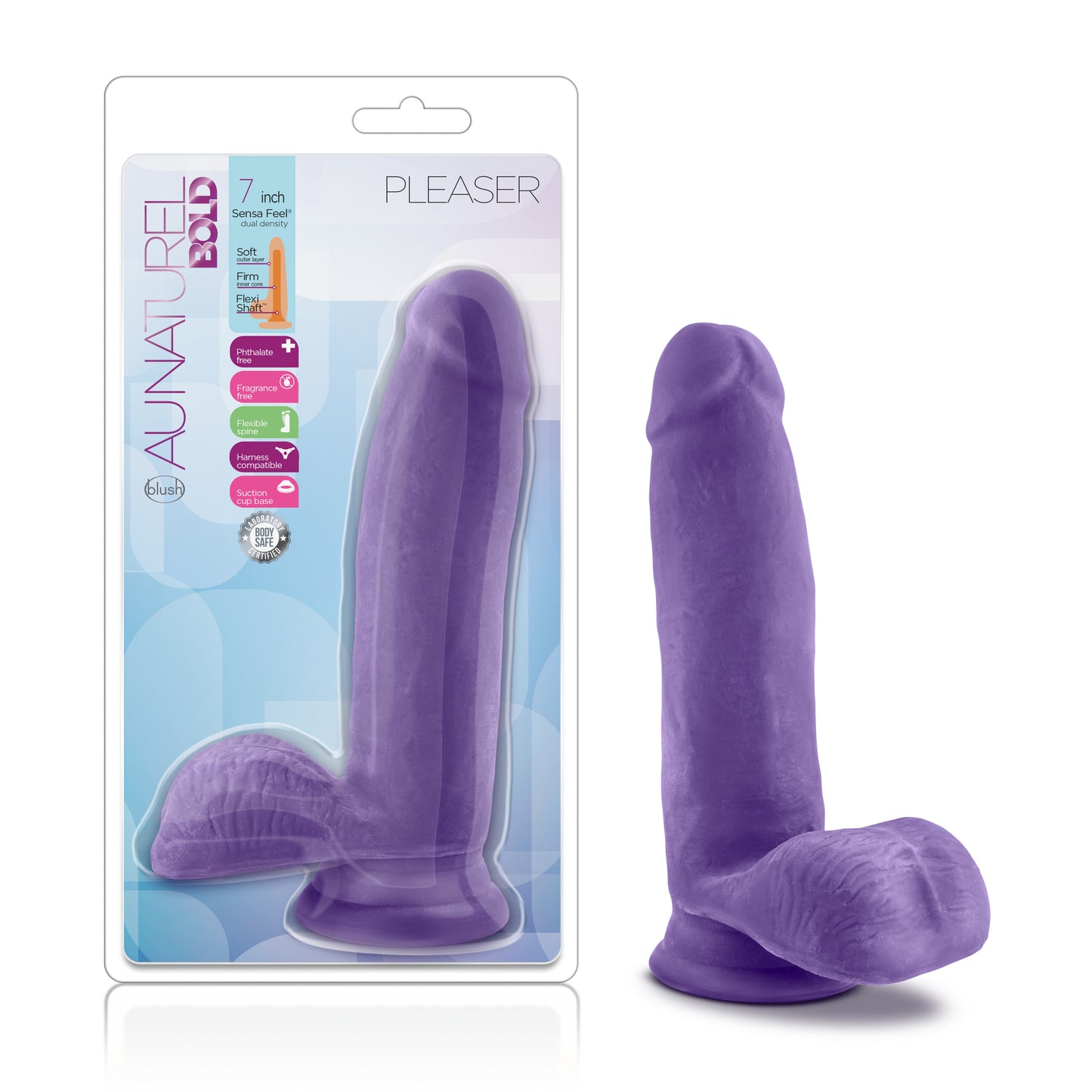 Au Naturel 7in Sensa Feel Dildo Beige