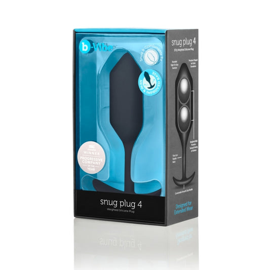 B-Vibe SNUG PLUG 4 BLACK