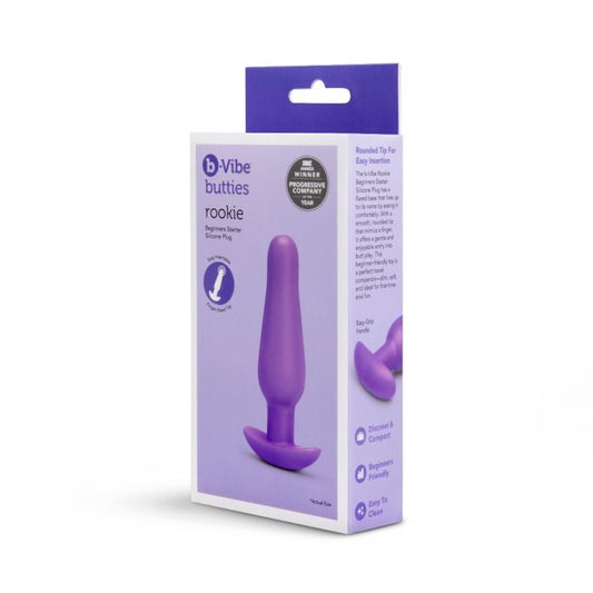 B-VIBE BUTTIES ROOKIE STARTER SILICONE PLUG