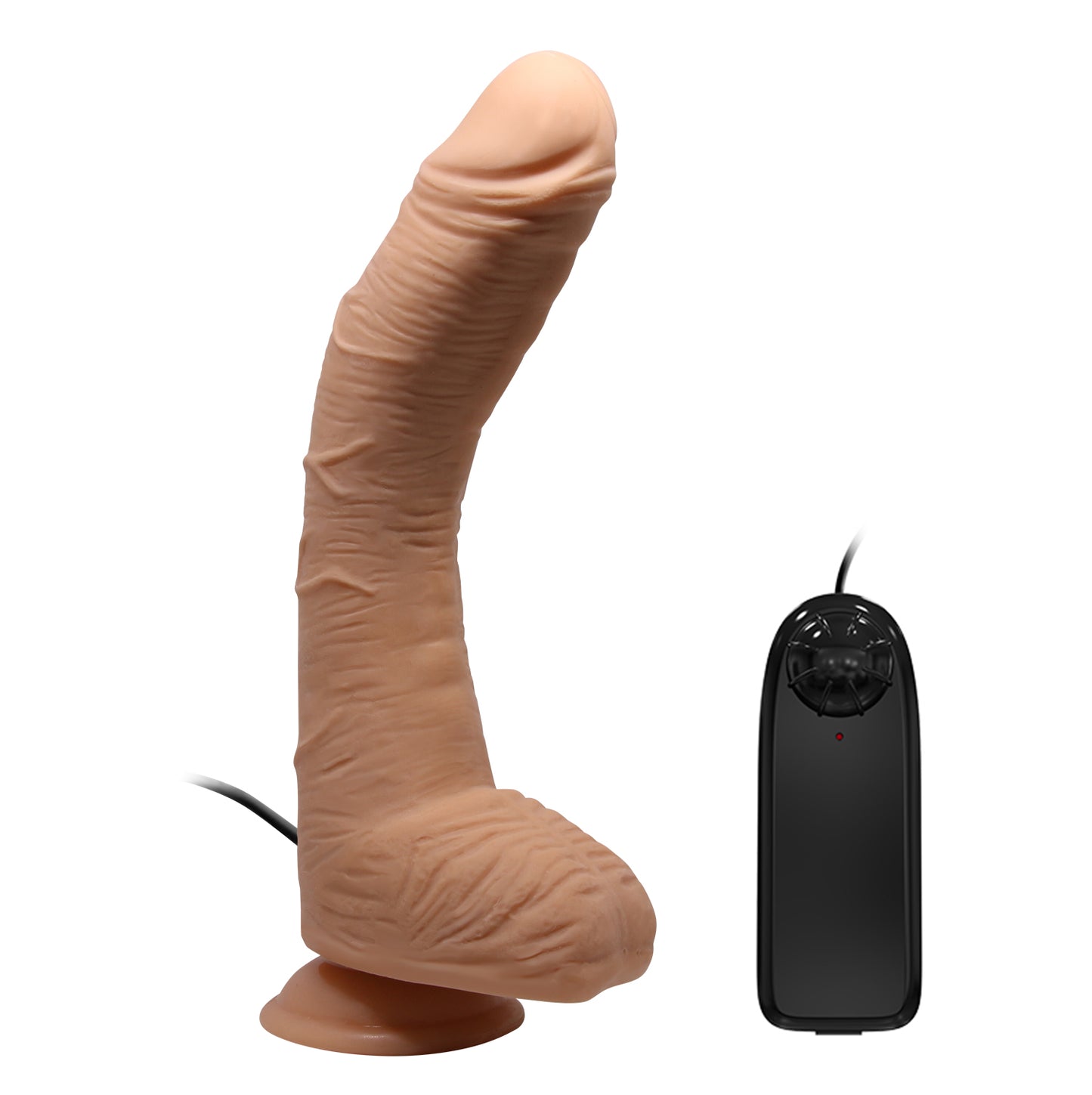 Baile Alex 11" Realistic Vibrating Dildo 28cm Dong Suction Cup