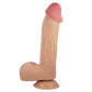 Pretty Love Sliding Skin 9.2" Realistic Dildo Suction Cup Dong Sex Toy