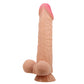 Pretty Love Sliding Skin 9.4" Realistic Dildo Suction Cup Dong Sex Toy