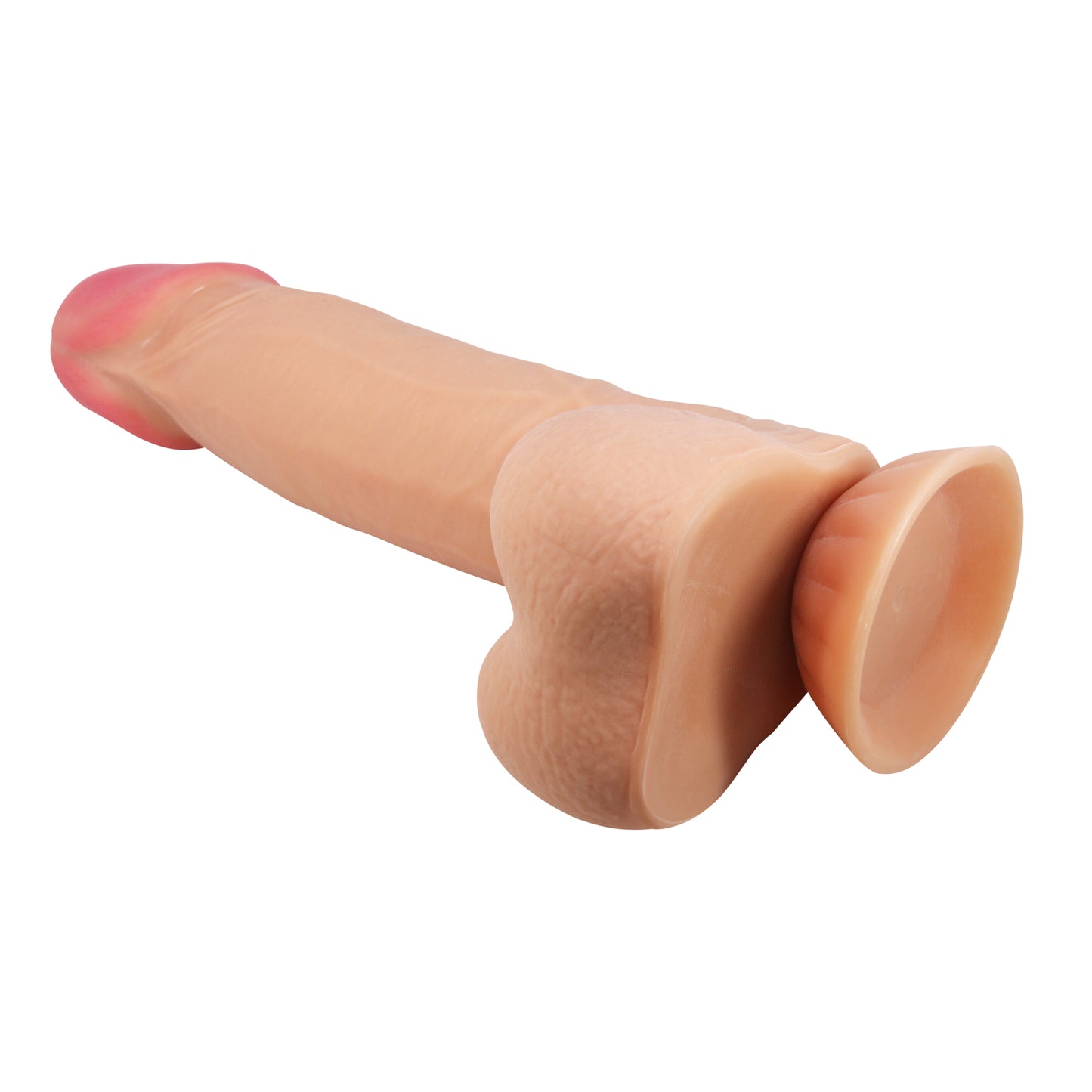 Pretty Love Sliding Skin 8.5" Realistic Dildo Suction Cup Dong Sex Toy