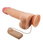 Pretty Love Sliding Skin 8.5" Vibrating Realistic Dildo Suction Cup Dong Sex Toy