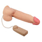 Pretty Love Sliding Skin 8.5" Vibrating Realistic Dildo Suction Cup Dong Sex Toy