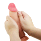 Pretty Love Sliding Skin 8.1" Realistic Dildo Suction Cup Dong Sex Toy