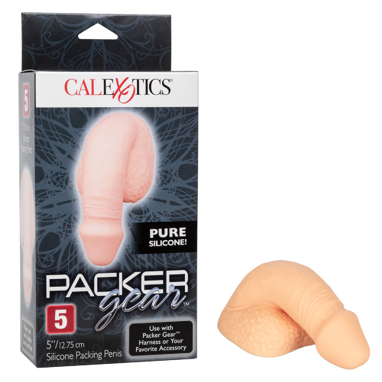 Packer Gear 4" Silicone Packing Penis Ivory